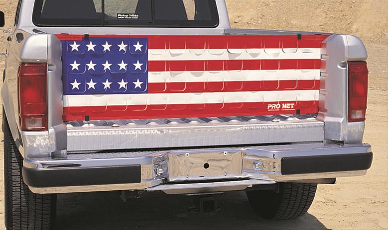 Pro Net Pro Flow American Flag Tailgate Net Dodge Ram